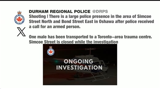 Significant police presence in Oshawa after shooting