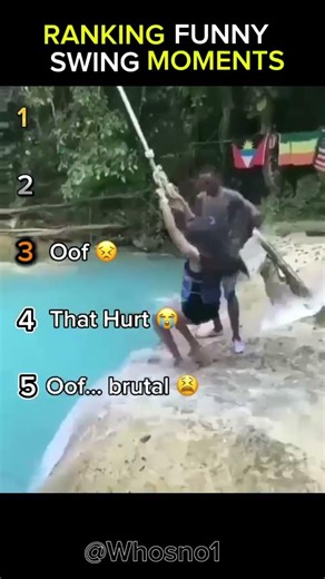 Swing Fails Ranked… You’re Not Ready for #1 💀 #shorts #funnyfails #viral#trending