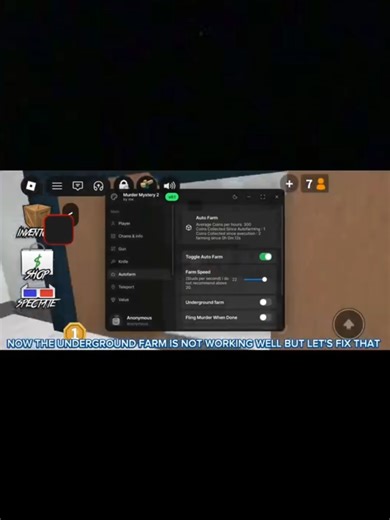 MM2 OP AUTO FARM AUTO AIM FLING MURD! #roblox #fyp #mm2 #murdermystery2 #script