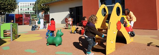 La crèche familiale et la crèche collective municipale