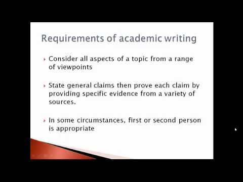 Writing in the Third Person and Pronoun Agreement