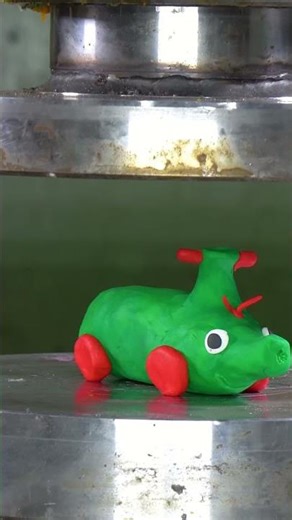 Hydraulic Press DESTROYS Everything! (Satisfying Crushes!) #shorts