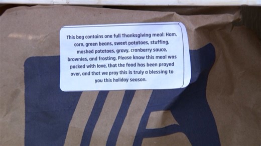 Nonprofit puts together Thanksgiving meal boxes