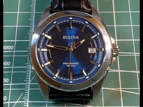 Bulova Precisionist 96B257 has Grand Seiko Spring Drive smooth sweep for 4% the price