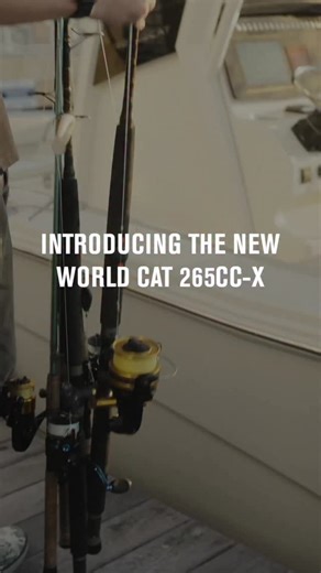 Introducing the all-new @worldcat_boats 265CC-X! Sleek design, versatile seating, and smart storage deliver comfort and function, while the redesigned hull enhances stability, efficiency, and ride quality. The 265CC-X planes 3X faster than comparable monohulls and boasts a 180-gallon fuel capacity—ready for wherever adventure takes you. Learn More — @worldcat_boats #boatsgonewild #worldcatboats #centerconsole | Boats Gone Wild