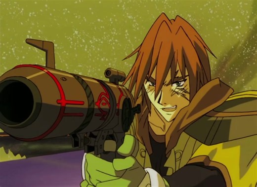 #OutlawStar Gene fighting the space pirate on the way to the layline #caster #outlaw #pirates