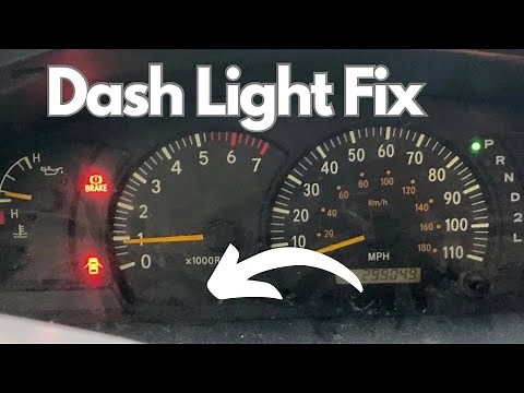 How To Change A Dash Light in Less Than 5 Minutes. Change The Cluster Light in a Toyota.