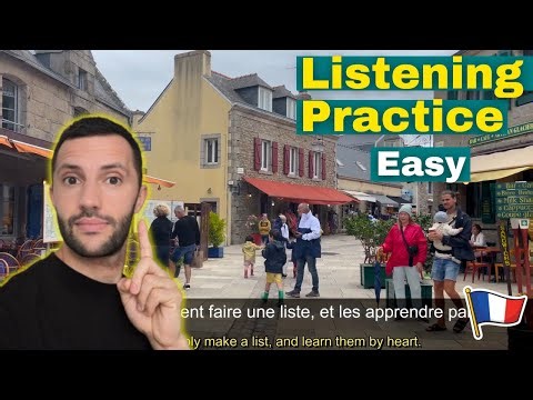 Learn French the right way | Listening Practice in France | (FR/EN Subtitles) Vlog France in winter