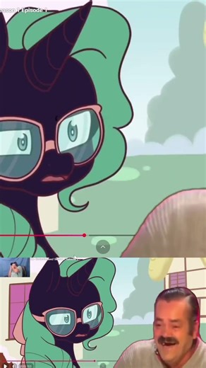 Cracks me up everytime #funny #reaction #mlp #laugh #lol #pony