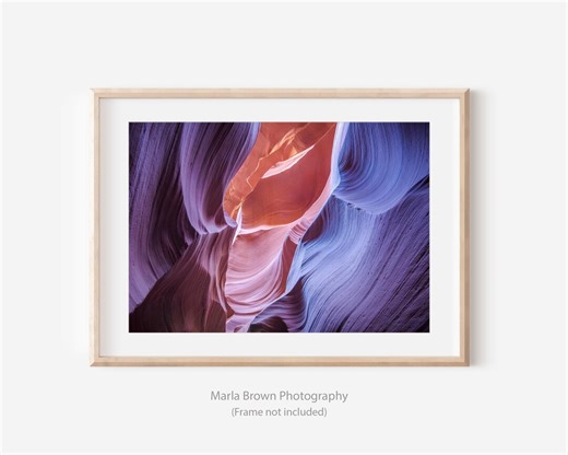 Antelope Canyon Photography Print, Arizona Wall Art, Southwest Wall Decor, Slot Canyon Prints, Fine Art Photography Landscape - Etsy