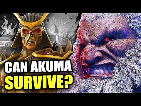 Can Akuma Survive Mortal Kombat’s Brutal Universe Street Fighter vs MK Explained