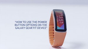 Samsung Gear Fit Smart Watch, Black (US Version)