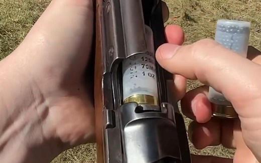 极其罕见的栓动霰弹枪