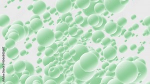 bubbles background with a simplistic feel, evoking a sense of mystery and tranquility. Stock Video