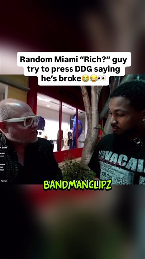 Random guy try to be little DDG 😭🫢😂@DDG #fyp #miami #ddg | DDG