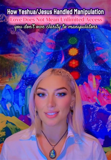 Love does not require tolerating manipulation. Even Jesus walked away. Boundaries are biblical. Compassion is not compliance. #Jesus #Yeshua #narcissisticabuse #spirituality #healing