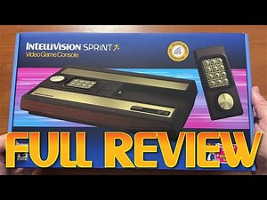 Intellivision Sprint!!! Worth The Price? Unboxing, Gameplay, Adding ROMs, & Testing Controllers