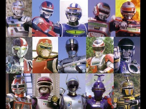 Metal Heroes Henshin (1982-1996)