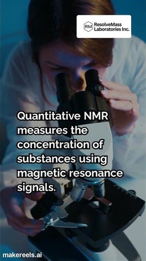 Quantitative NMR — absolute purity determination