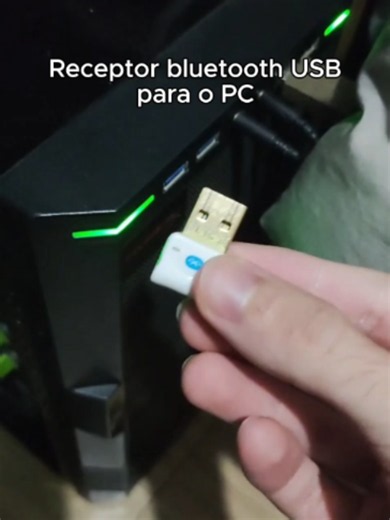 Receptor bluetooth USB para o PC #bluetooth #receptorbluetooth #adaptadorbluetooth #pc