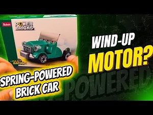 Tutorial Brick Car Run on a Wind-Up Motor