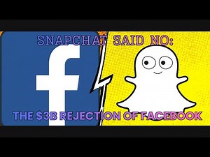 $3 BILLION NO: The Story of Snapchat Rejecting to Sell to Facebook