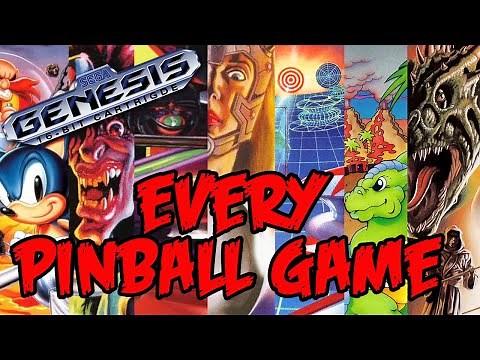 Every Sega Genesis PINBALL Game | Reviewed and Ranked
