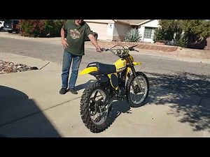 1976 YAMAHA YZ 125X VINTAGE AHRMA MX BIKE - MAYER BROTHERS