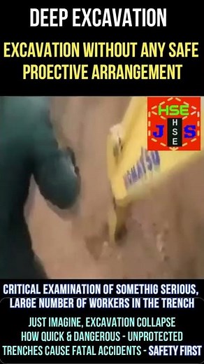 Excavation Safety | Excavation Hazards & Controls #safetyfirstlife