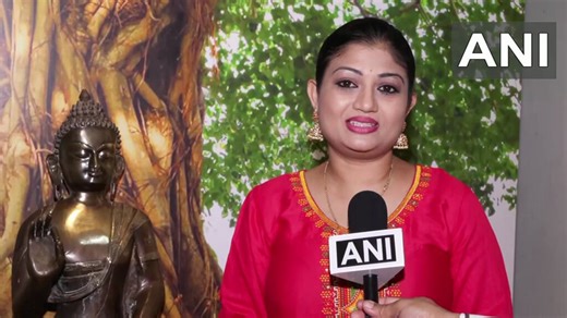 #WATCH | Colombo | On Vice President CP Radhakrishnan's visit to Sri Lanka, a Kathak artist and lecturer says, "I welcome Vice President CP Radhakrishnan to Sri Lanka. This visit of the Vice President, CP Radhakrishnan, will strengthen the ties between India and Sri Lanka"