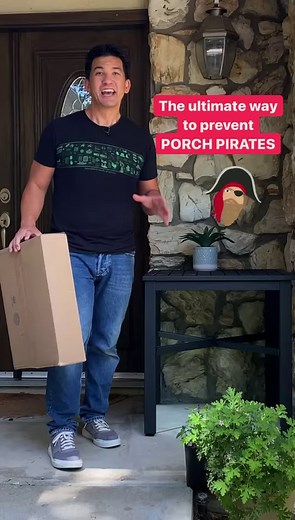 9.7M views · 126K reactions | Porch Pirates stealing your packages? Never fear, #science and #magic are here! ✨ | Impossible Science | Facebook