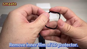 3D Screen Protector Compatible with STECEi Donerton T50S 1.85” Smart Watch, 3-PACK