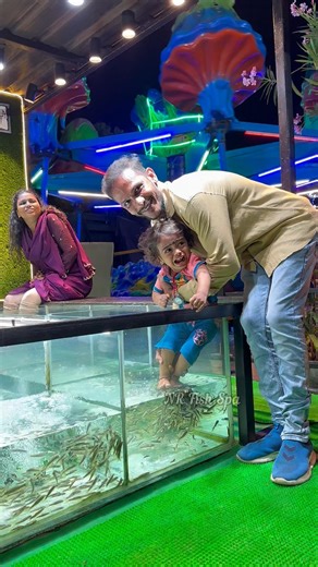NR Fish Spa🥰 Besant Nagar beach +919952085544 #youtubeshorts #spa #cute #fish #yt #youtube #chennai