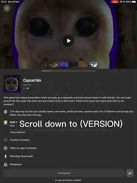 How to get capuchin (Beta) VR game