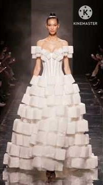 🌟 Unreal Fashion Show Dresses You Must See! 👗 #shorts