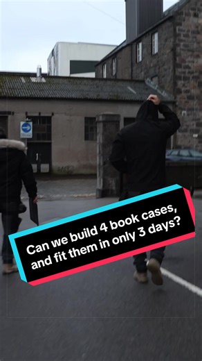 Build and Install 4 Bookcases in 3 Days