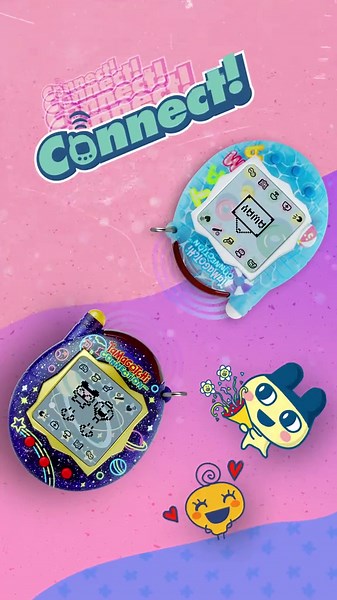 It’s all about the connection! 🤝💖 Level up your gameplay by connecting with friends! ✨Play games ✨Swap gifts ✨And rack up Gotchi Points! Who are you connecting with today? 🤳✨ #Tamagotchi #TamagotchiConnection