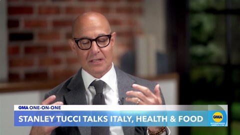 Stanley Tucci talks new project “Tucci in Italy”