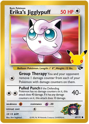 Erika's Jigglypuff [Gym Challenge] - 30th Celebration Classic Collection #