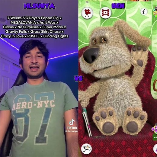 Hi Surya Vs Ben Who Is Best ? 🤣🤔 #Shorts