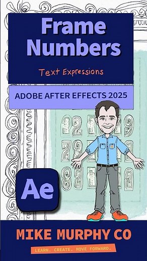 Add Frame Numbers in After Effects