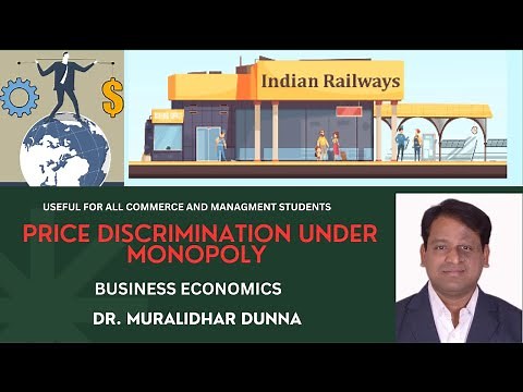 Price Discrimination under monopoly