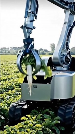 AI Farming Robot Harvesting Crops | Future of Smart Agriculture 🚜🤖