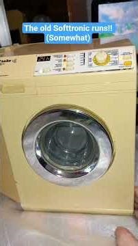 Old Míele Softtronic Toy Washing Machine #miele #vintage #washingmachine #toys