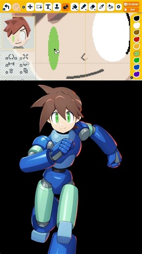 How to make MegaMan Volnutt from Mega Man Legends #megamanvolnutt #megamanlegends