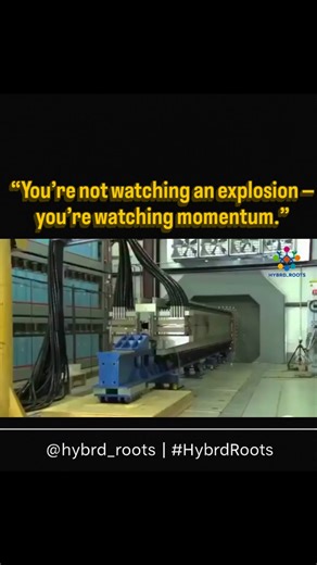 HYBRD_ROOTS on Instagram: "No fuel, no flame — just magnetism bending reality. A 25‑megawatt pulse drives a projectile faster than sound seven times over, vaporizing metal targets with sheer velocity. Physics, not fantasy. #hypersonic #kineticenergy #railtech #sciencevibes #engineeringmarvel"