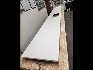 How to build a 25" countertop piece out of 24" MDF scrap | KCDC Designs