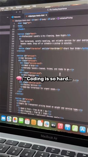 Coding a website from scratch means dealing with messy HTML, CSS bugs #GrapesJS #WebDevelopment