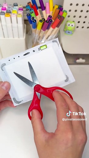 💻DIY Paper Computer Tutorial😮!? #papercraft #cutecrafts #crafts #craft #diycraft