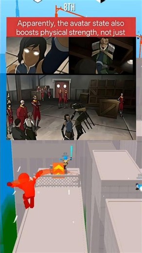 Did the Avatar State Just Give Korra Super Strength #anime #avatar